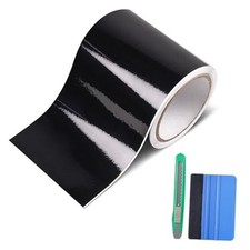 Gloss Black Vinyl Wrap for Chrome Delete 5 Inch x 30ft High Gloss Black