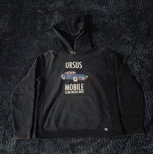 Felpa con cappuccio Ursus Bape Mobile Club Large A Bathing Ape streetwear giapponese Y2K