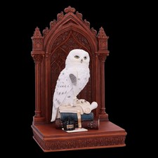 Fantasy Dekofigur Buchstütze Eule Hedwig Schneeeule 23,5 cm