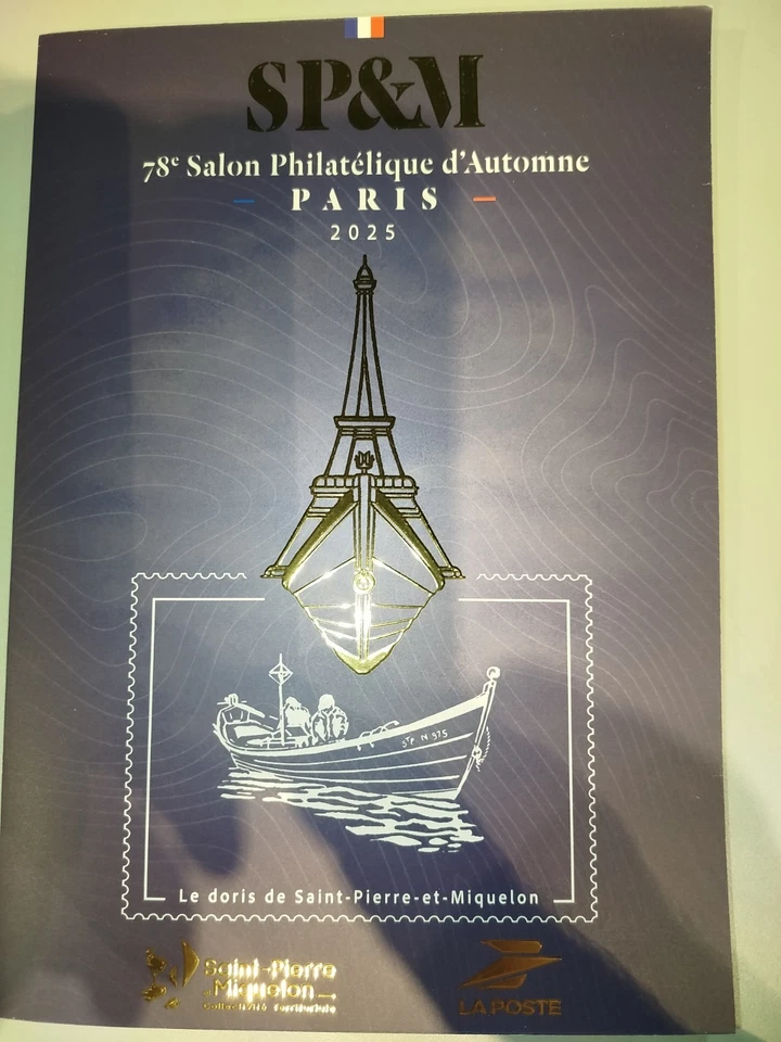 Feuille De 20 timbres Saint-Pierre et Miquelon Le Doris Édition 250 Feuilles - Photo 2/4