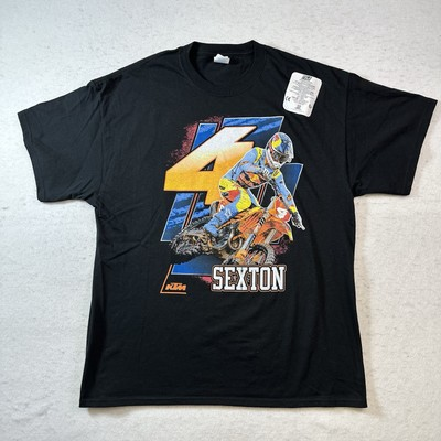 #ad Chase Sexton #4 Motocross KTM T Shirt Men Size XL Monster Energy Supercross 2025 $47.28