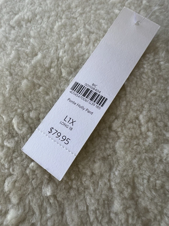 Pantalones Coldwater Creek Holly 18 para mujer L1X marrón elástico talla 36X36 Foto 3 de 4