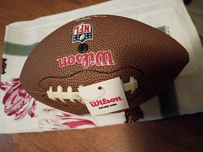 Wilson NFL Pittsburgh Steelers Mini Football Brown Composite Leather WTF1533