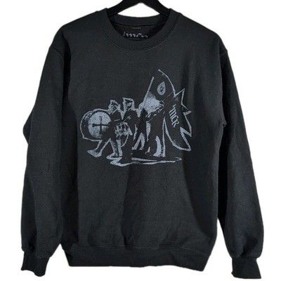 My Chemical Romance Sweatshirt Vintage Sz S Black Black Parade Marching Band MCR