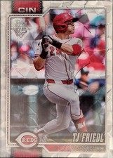 TJ Friedl 2026 Topps Series 1 Diamante Foil #338 Reds NM-MT