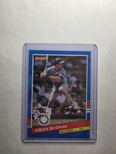 1991 Donruss - All-Stars Mark McGwire #56 Bottom Stripes are Yellow