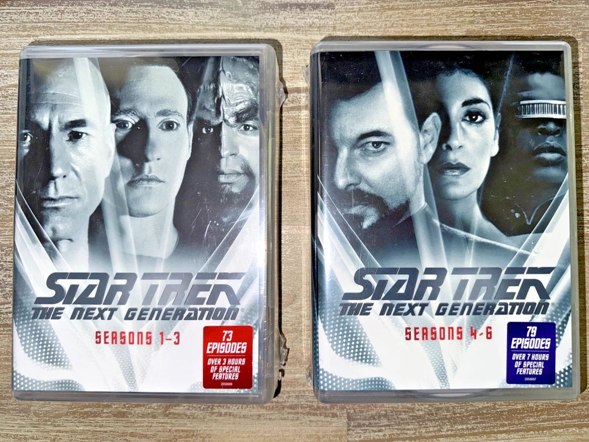 25+ Star Trek: The Next Generation Box Set DVDs & Blu-ray Discs