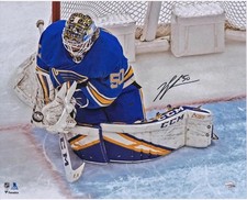 Jordan Binnington St. Louis Blues Signed 16