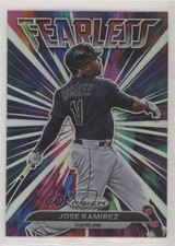 2022 Panini Prizm Fearless Silver Prizm Jose Ramirez #FL-14 0s1o