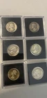 Lot Of 12 90% Silver Washington Quarter Average Circulated Random Date Libertys