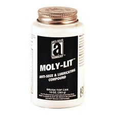 Anti-Seize Technology Anti Seize,Moly Paste,10 oz. Brush Top 12012 Anti-Seize