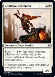 Goldmaw Champion 014/285 Kaldheim Common