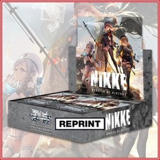 Weiss Schwarz English TCG Nikke Goddess Of Victory Booster Box Reprint In Stock