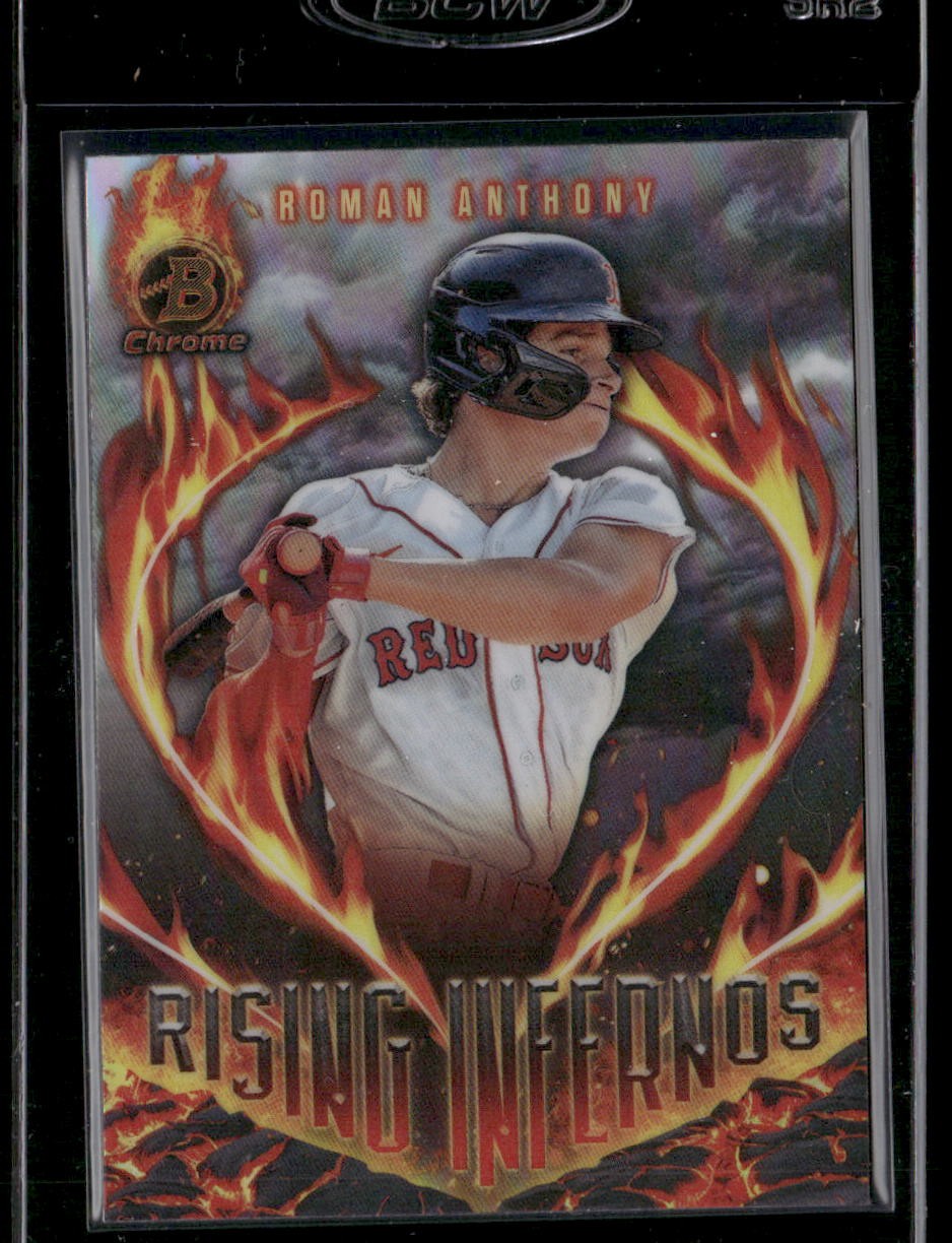 2024 Bowman #RI-18 Roman Anthony Rising Infernos