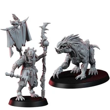 Greater Good Krooll Herder with Sand Hound 28mm Sci Fi Mini Wargames Exclusive