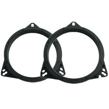 2- 6.5" Plastic Adapter Speaker Ring Mounting Spacer Bracket Car Audio 18mm High
