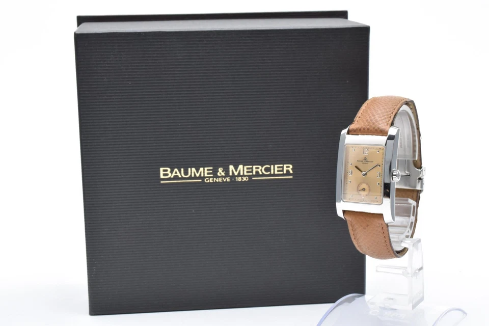 [Casi Como Nuevo Con Caja] Reloj Baume & Mercier Hampton MV045063 Hecho en Suiza De Japón Foto 2 de 4