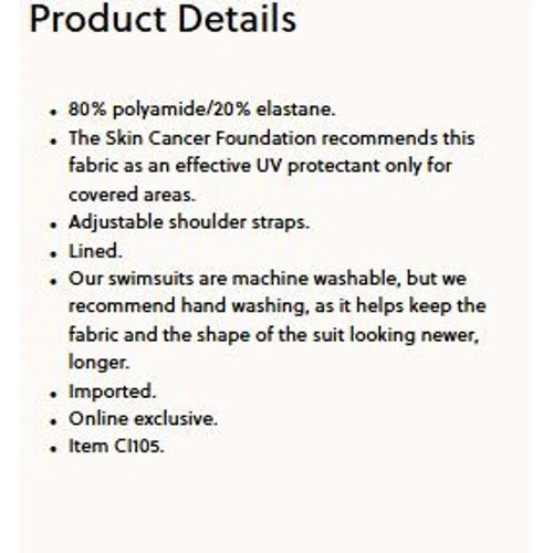 Maiô J Crew Tankini Top pequeno preto ruched mergulho alças ajustáveis CI105 - Imagem 2 de 4