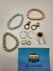 12 Pc ALL True Vintage Costume Jewelry Lot Some Signed C1