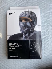 Nike Pro Therma-FIT Hood Balaclava Thermal Camo One Size Gray/Black