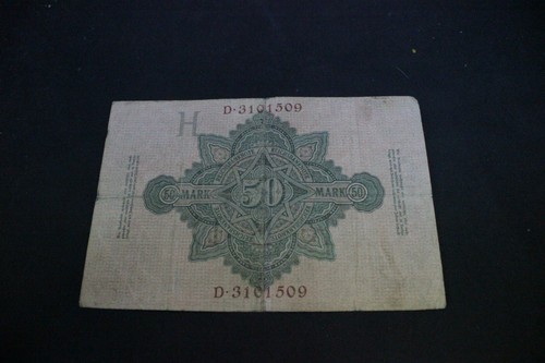 Reichsbanknote 50 Mark Berlin 21 April 1910 guter Zustand - Picture 2 of 10