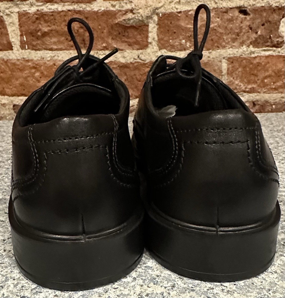 ECCO New Jersey Bicycle Toe Tie Mens Size 12 Black | eBay