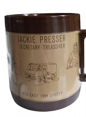 Thermo Serv Bakers Union Local #19 & Teamsters Union # 507 Mug Jackie Presser