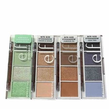 4 e.l.f. Bite-Size Eyeshadows, Blendable, Creamy 4 Different
