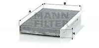 MANN-FILTER CUK 2747 filter, cabin air for LAND ROVER
