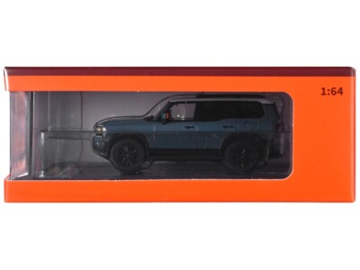GCD 1:64 Toyota Land Cruiser Prado 250 Blue with White Top KS-075