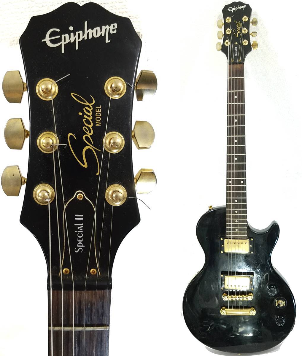 Electric Guitar Epiphone Special II 2006 Black SN SJ06062435 Electric Guitar Epiphone Special II 2006 Black SN SJ06062435