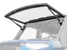 SuperATV - PFWS-P-RAN1K-70 - Flip Windshield, Clear