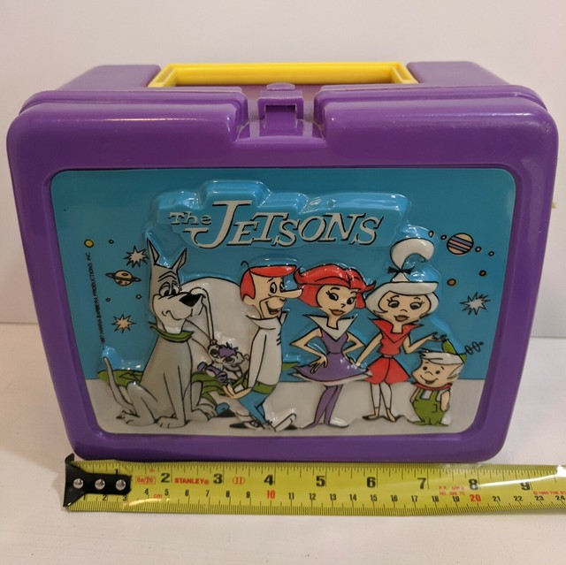 Vintage The Jetsons Lunchbox 1987 Lunch Box Outer Space Celestial RARE