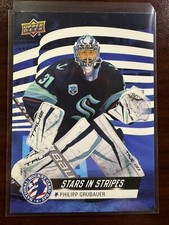 2022 Upper Deck National Hockey Card Day #USA-7 Philipp Grubauer Seattle Kraken