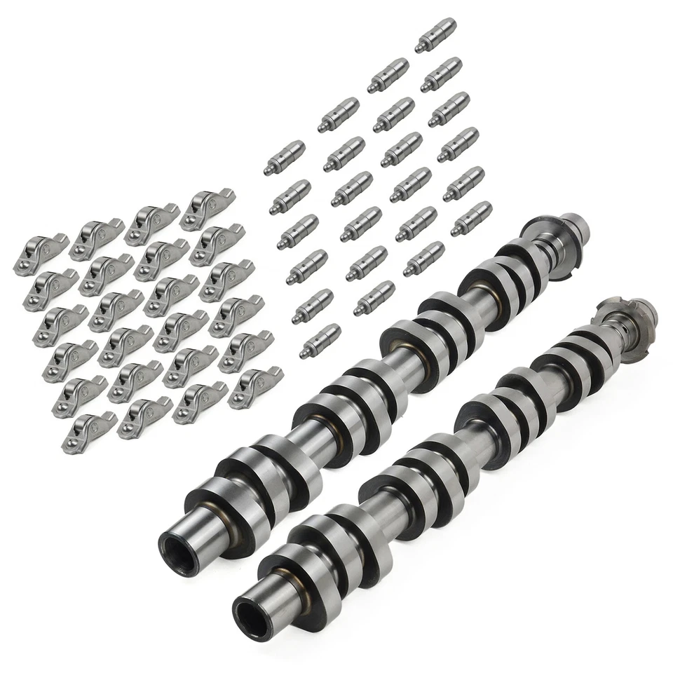 2 Camshafts + 24 Tappets & Rockers Kit For 2005-2008 Ford F-150 F-250/Expedition Foto 3 de 4