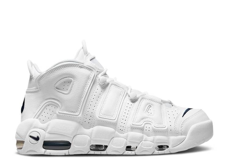 nike uptempo dark blue