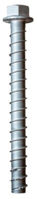 Titen HD  5/8 in. x 5 in. Type 304 Stainless-Steel Heavy-Duty Screw Anchor 10-Ct
