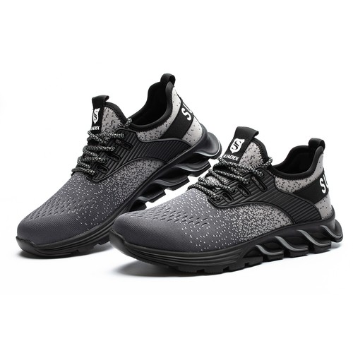 Zapatos de Trabajo SUADEX Hombre y Mujer Ligeros Transpirables Gorra de Acero Zapatos - Imagen 48 de 60