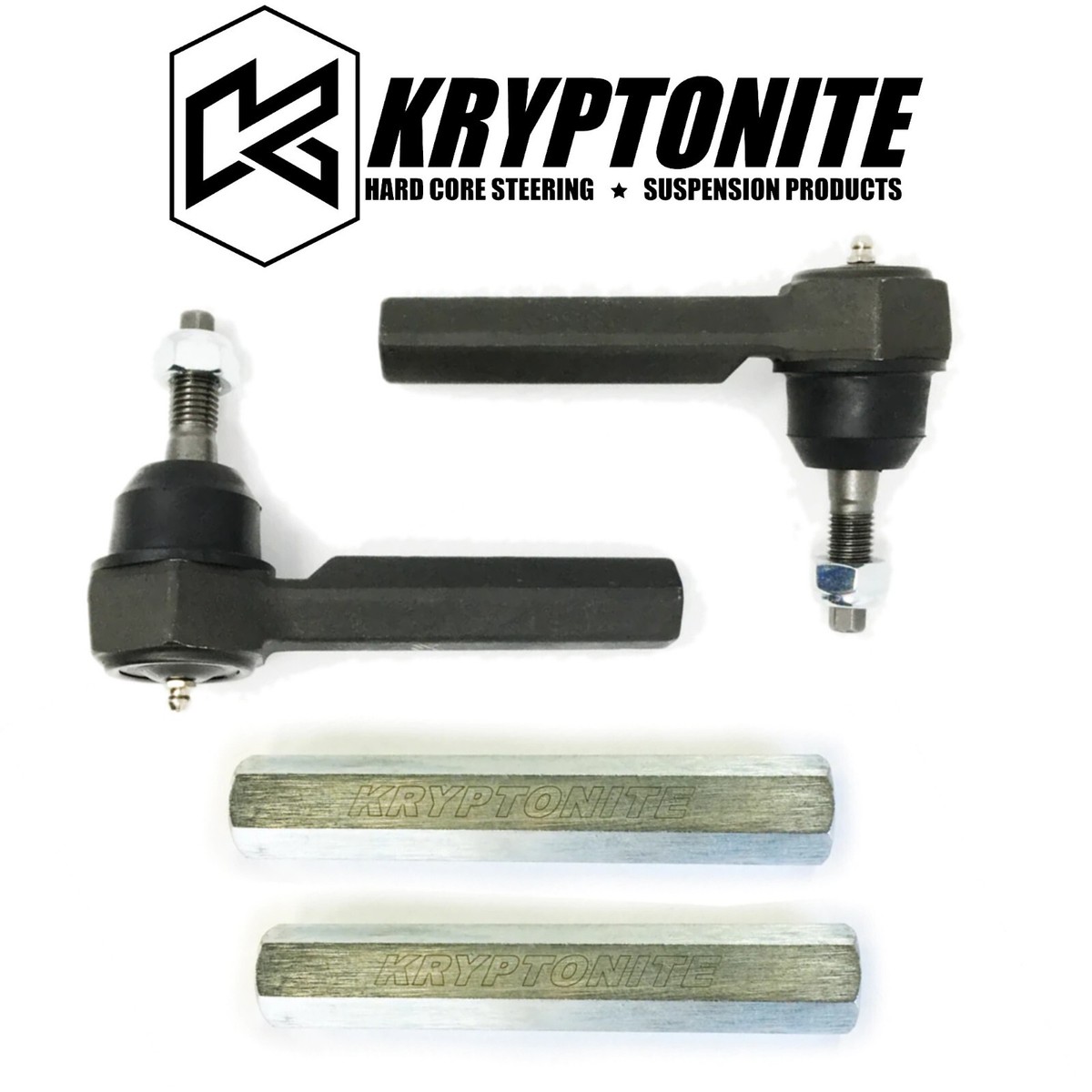 Kryptonite Death Grip Tie Rods & Sleeves For 2007-2013 GM Trucks/SUVs - Heavy Duty Upgrade