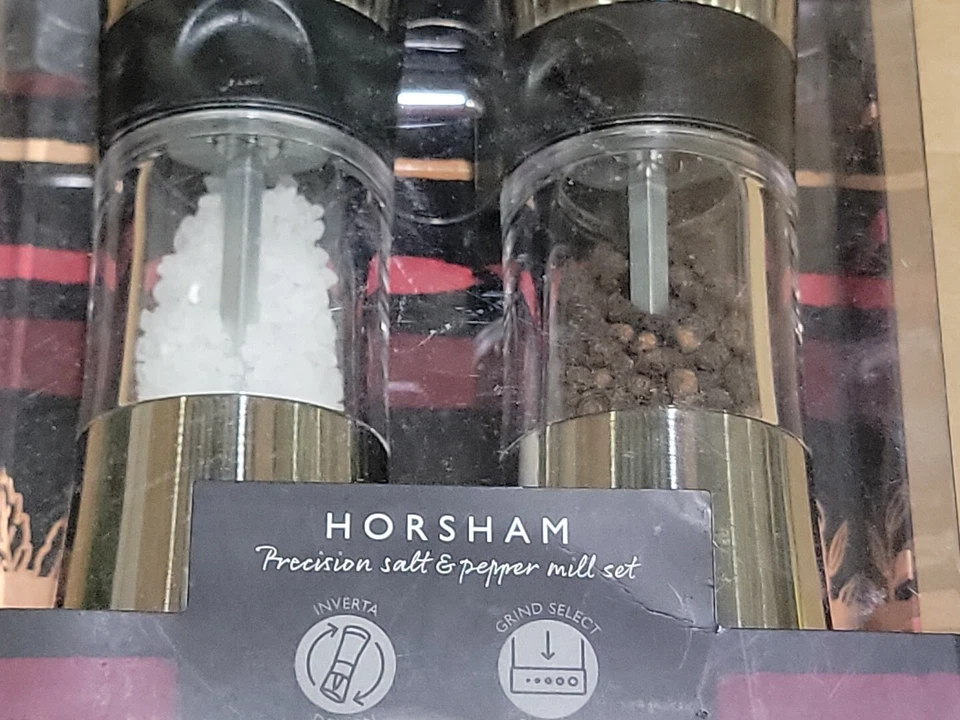 Cole & Mason Juego de regalo de molino de sal y pimienta Horsham de 6 pulgadas - Sal invertida Foto 2 de 4