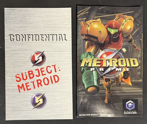 Metroid Prime - 2004 Nintendo GameCube W/Manual - Tested - Picture 5 of 6