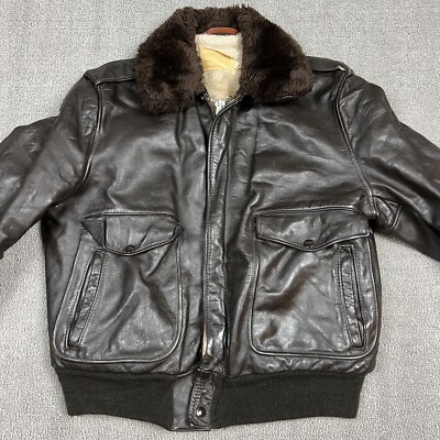 ヴィンテージ 70s Schott G-1 フライト ジャケット デカTALON s-l400.jpg