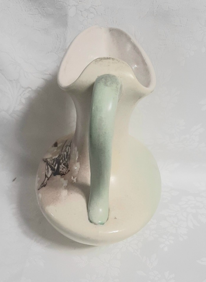 Hampshire Pottery Salem Witch Transferware Antique Keene NH eBay