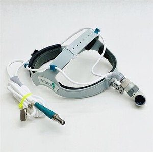 Integra Luxtec Ultralite Surgical Headlight with 0029009 Fiber Optic Light Cable