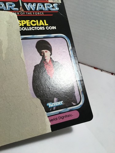 De colección Star Wars Power of the Force Imperial Dignitary Cardback - Cardback solamente - Imagen 6 de 10