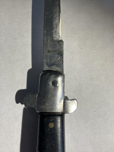 Rare Vintage O.M.O.R Stainless Steel Knife Japan J-204 Stilleto 5 “ - Picture 4 of 7