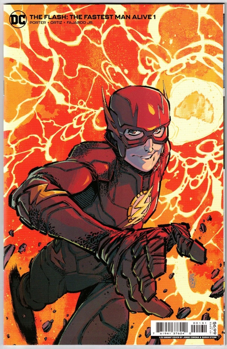 FLASH THE FASTEST MAN ALIVE #1-3 (2022-23)-1:25 CORONA VARIANT SET