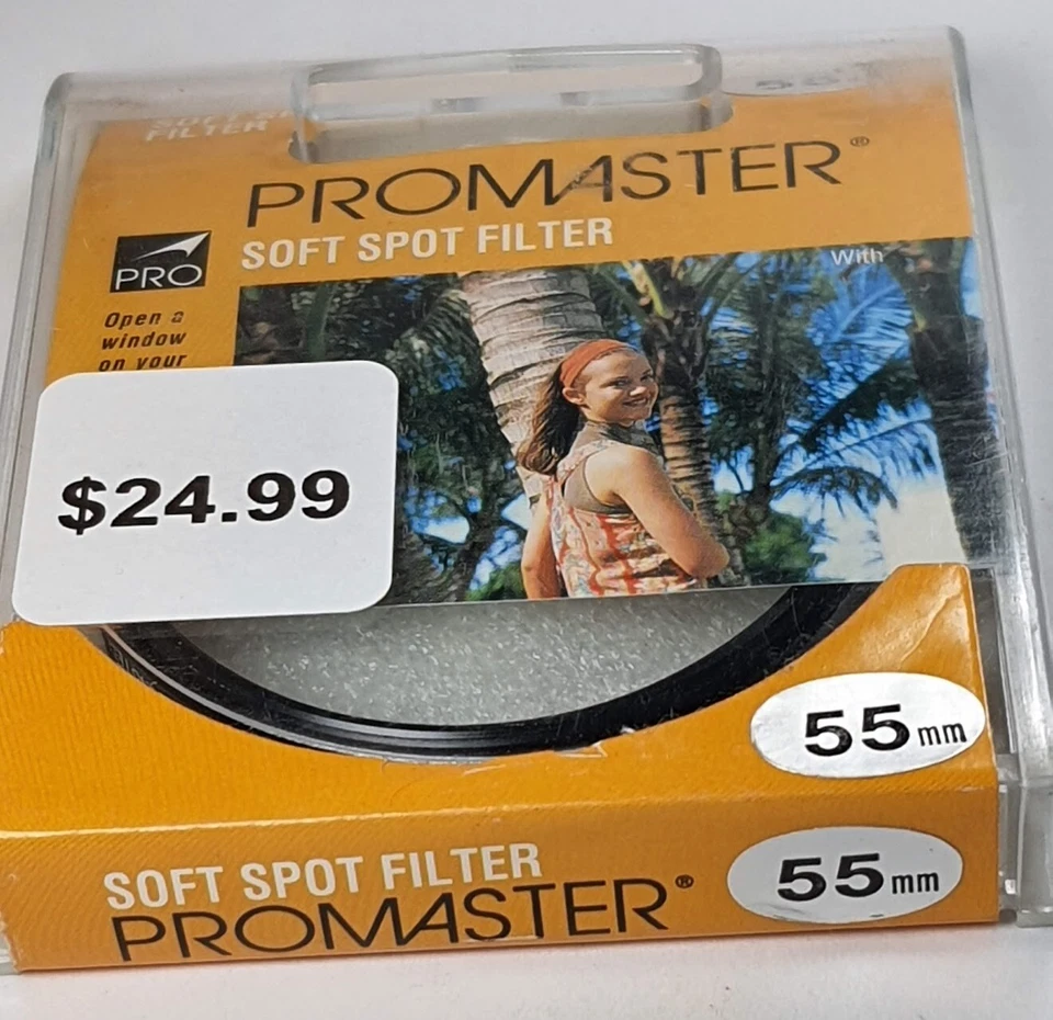 Pro 55 mm Soft Spot Special Effect Glass Lens Filter Japan 55mm Portraits E-55 - Image 3 of 4