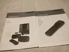 Bose Cinemate Home Theater Digital Speaker System Owners Guide Plus