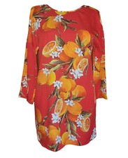 DOLCE & GABBANA ~ SILK floral tunic ~ sz: S -M ~ 100% AUTHENTIC